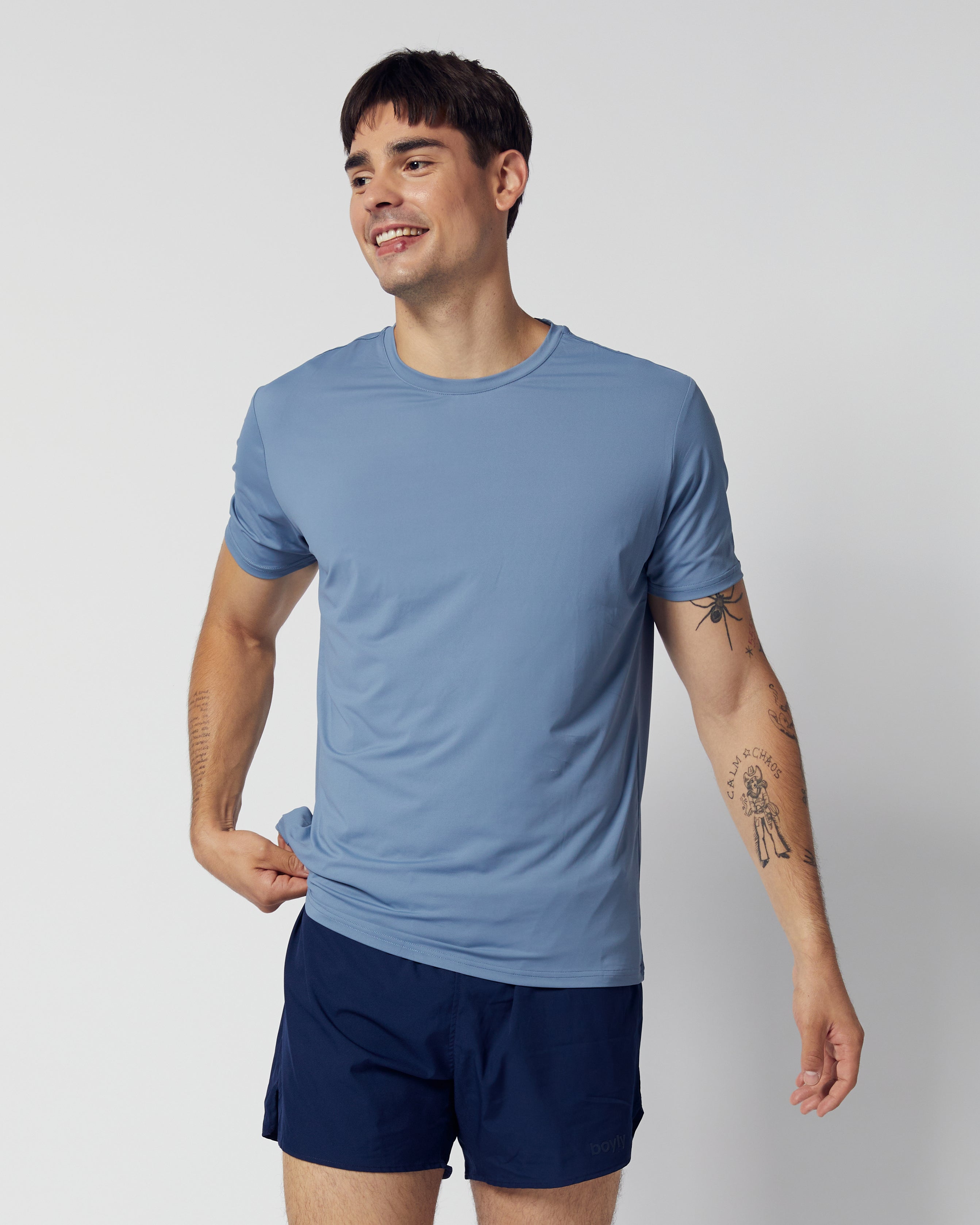 Play Shirt in Steel