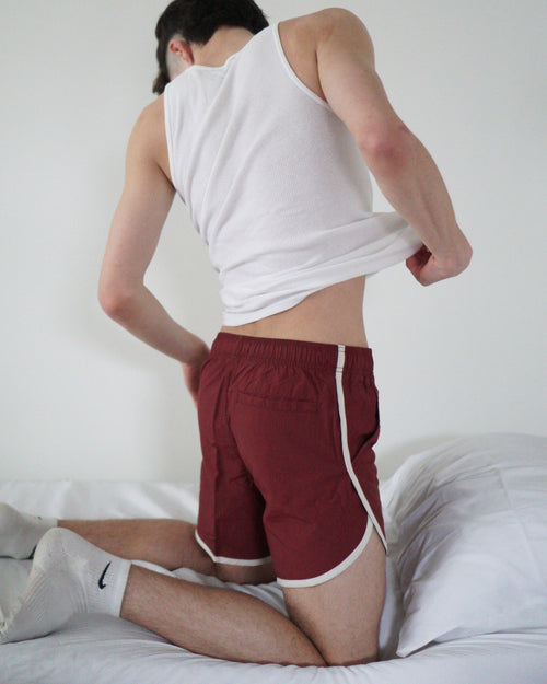 Maroon Summer Shorts